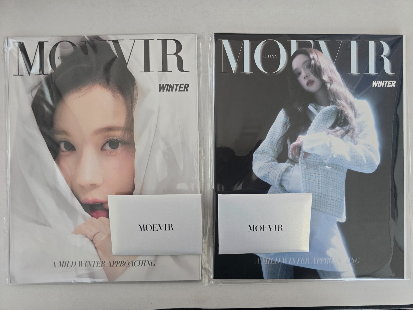 aespa ウインター MOEVIR SPRING COVER 中国 雑誌 MOEVIR CHINA MAGAZINE 2025.03 (COVER : aespa WINTER)