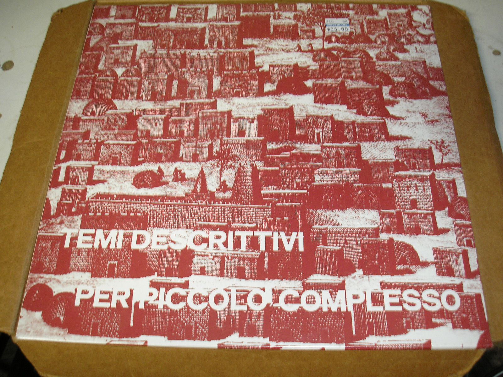 伊LP Piero Umiliani Temi Descrittivi Per Piccolo Complesso LRS0058 Holy Basil Records 未開封 /00260 Piero Umiliani - Temi Descrittivi Per Piccolo Complesso LP