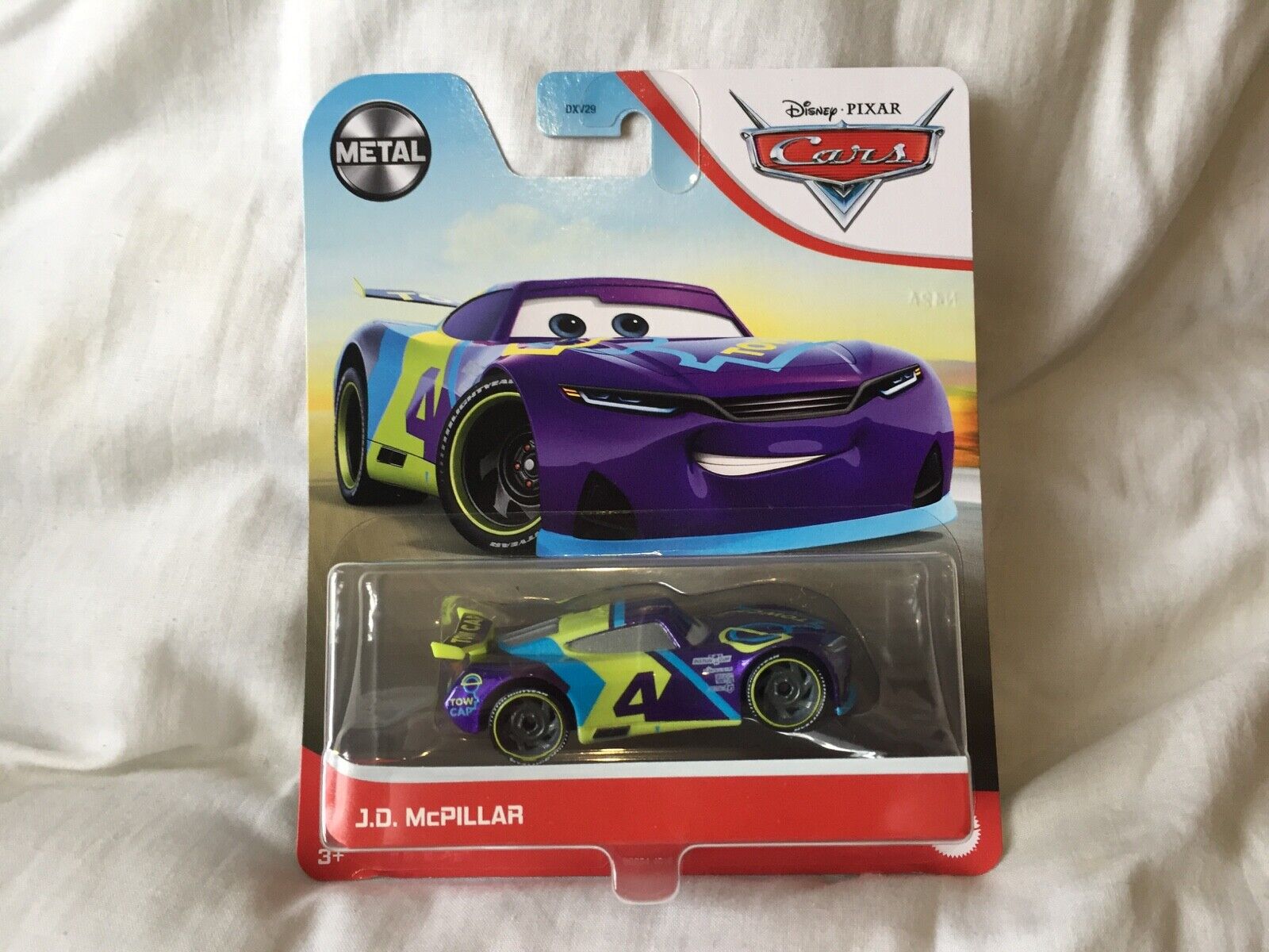Disney Pixar Cars J.D McPILLAR #4 TOW CAP NEXT GEN 2021 1:55 DIECAST TOKYO DRIFT Disney Pixar Cars J.D McPILLAR #4 TOW CAP NEXT GEN 2021 1:55 DIECAST TOKYO DRIFT