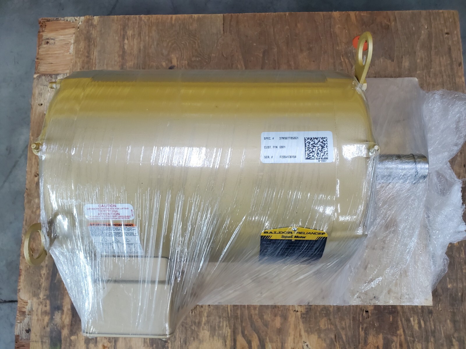 Baldor Electric Motor 10 HP,  230/460V, 1770 RPM, 215T, (Compare to EM3313T)