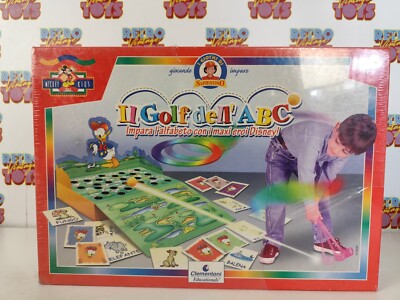The Golf Of The ABC Clementoni Educational Sapientino Paperino Table Game Disney