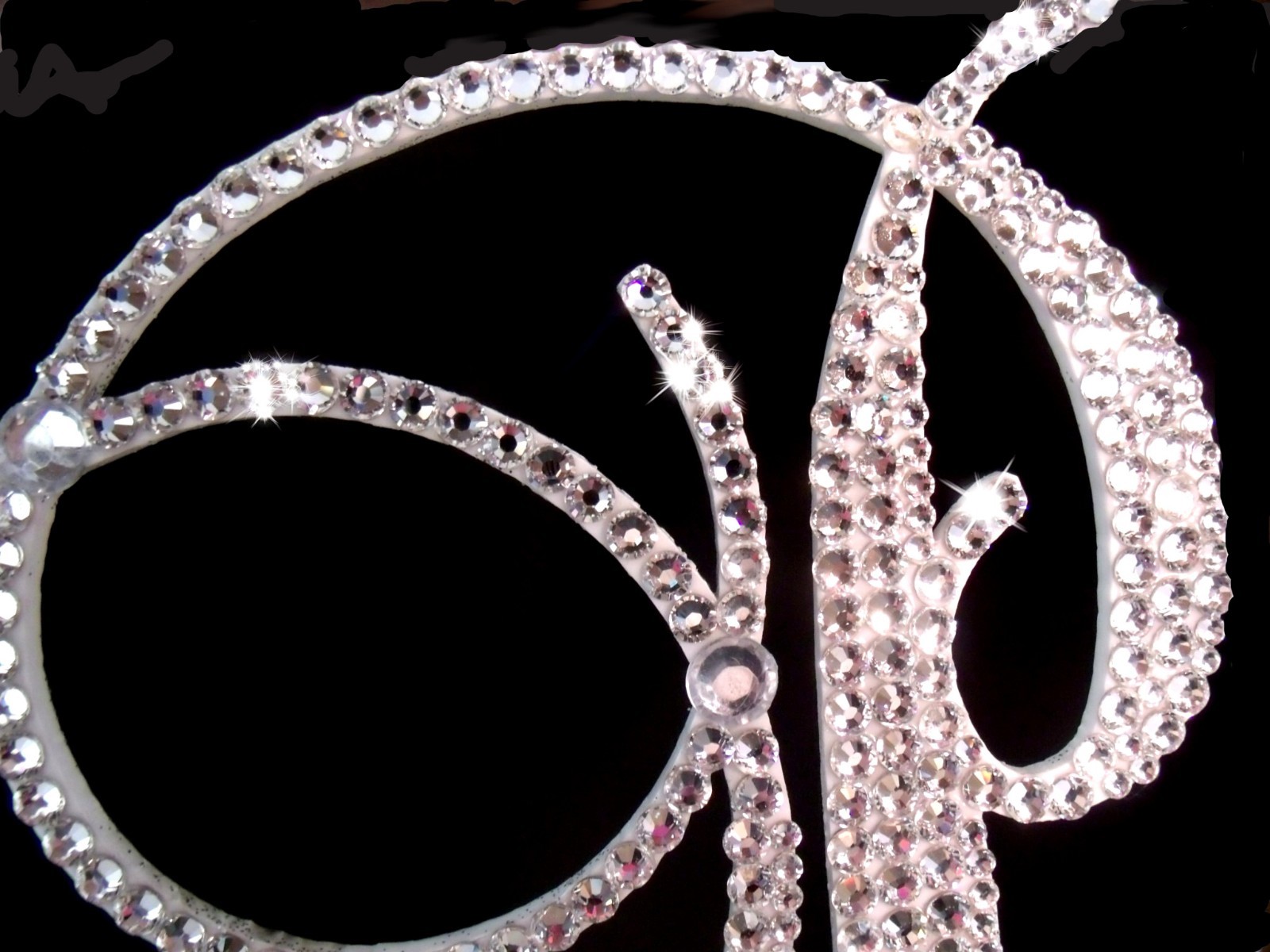 Handmade Swarovski Clear Crystals 6