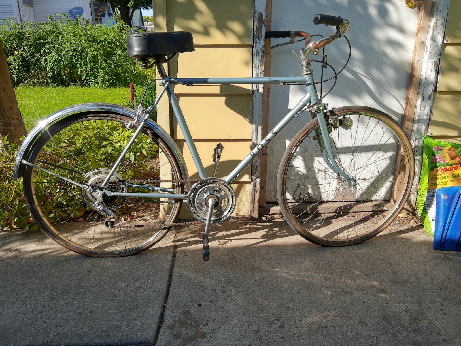 Very rare Men Vintage Ross Eurotour Blue Road Bike, working condition | eBay