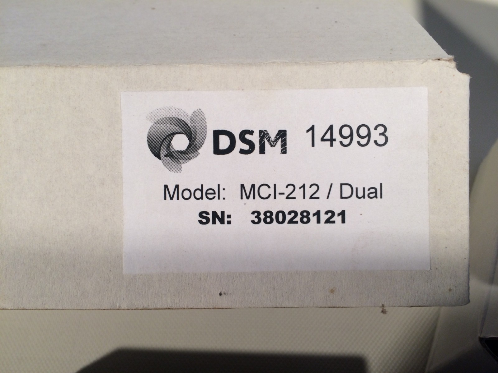 DSM Delvotest Incubator  MCI-212 / DUAL