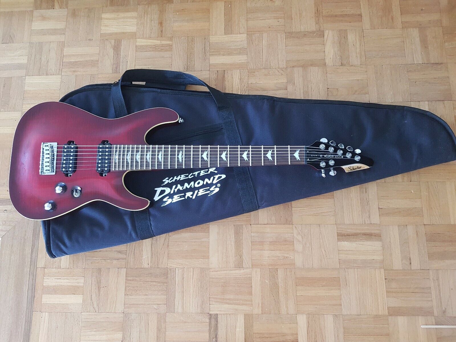 99 KOREAN SCHECTER HELLRAISER C7 CUSTOM PLUS DIAMOND SERIES 99 KOREAN SCHECTER HELLRAISER C7 CUSTOM PLUS DIAMOND SERIES