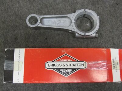 394306 - Briggs & Stratton - Connecting Rod, Piston Fits 17 HP Twin Opposed Vert