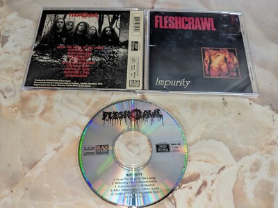 Fleshcrawl - Impurity CD 1993 Black Mark Productions / Cargo Records Release