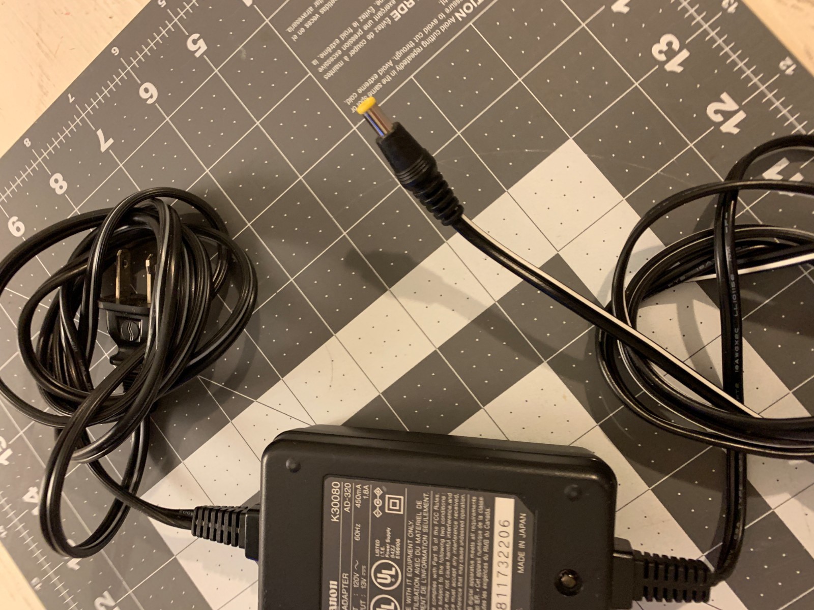 Canon K30080 AD-320 AC Adapter Power Supply