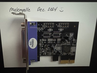StarTech PEX1PLP Parallel Adapter PCIe Card - Great Condition and Free Shipping