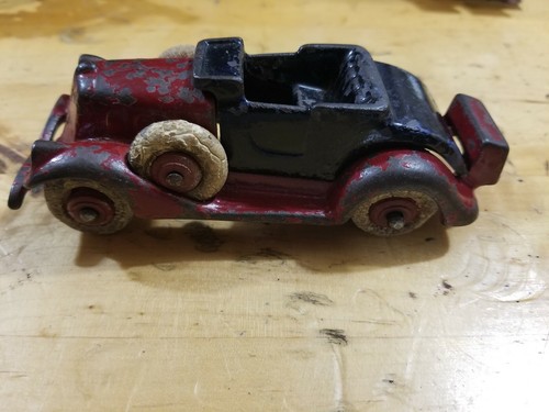 Roadster Hubley Cast Iron Toy Car Take-Apart