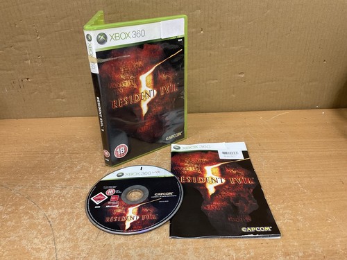 Resident Evil 5 Xbox 360 Game – Capcom Survival Horror PAL
