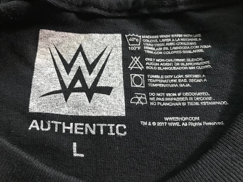 WWE Extreme Rules Money In The Bank Summer Slam 2018 Local crew Tshirt size L