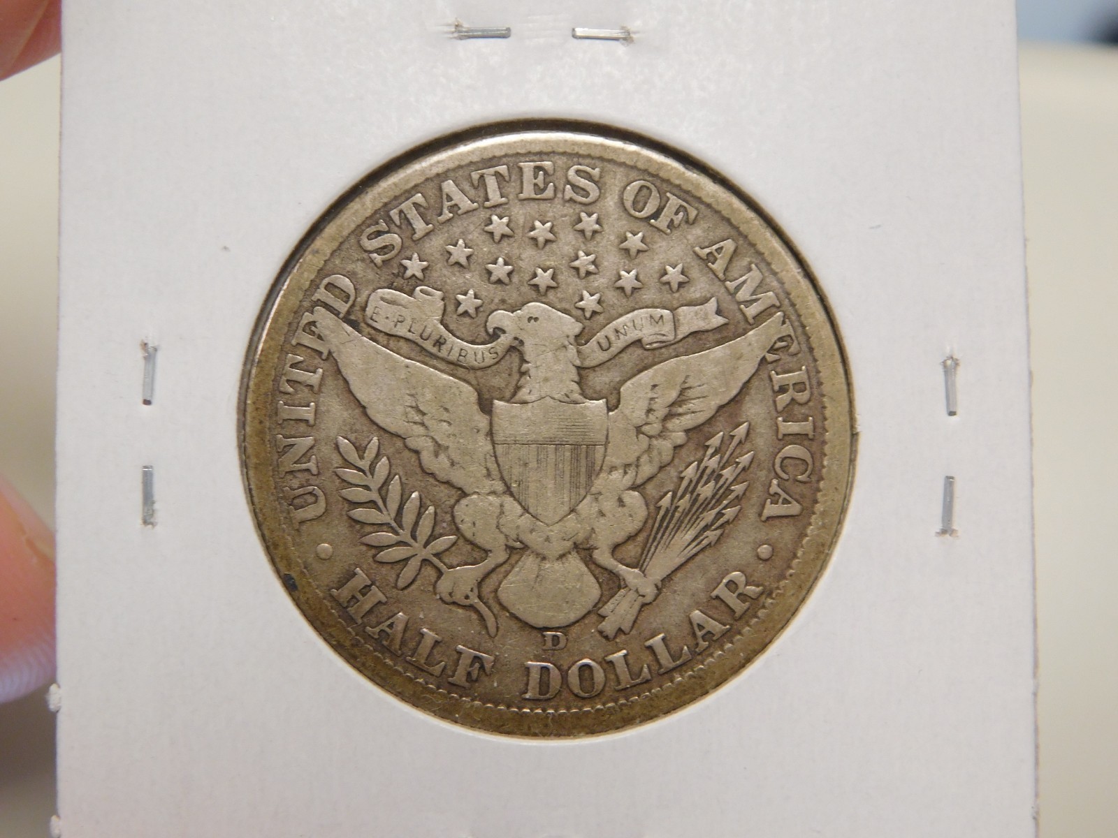 1907-D Barber Half Dollar