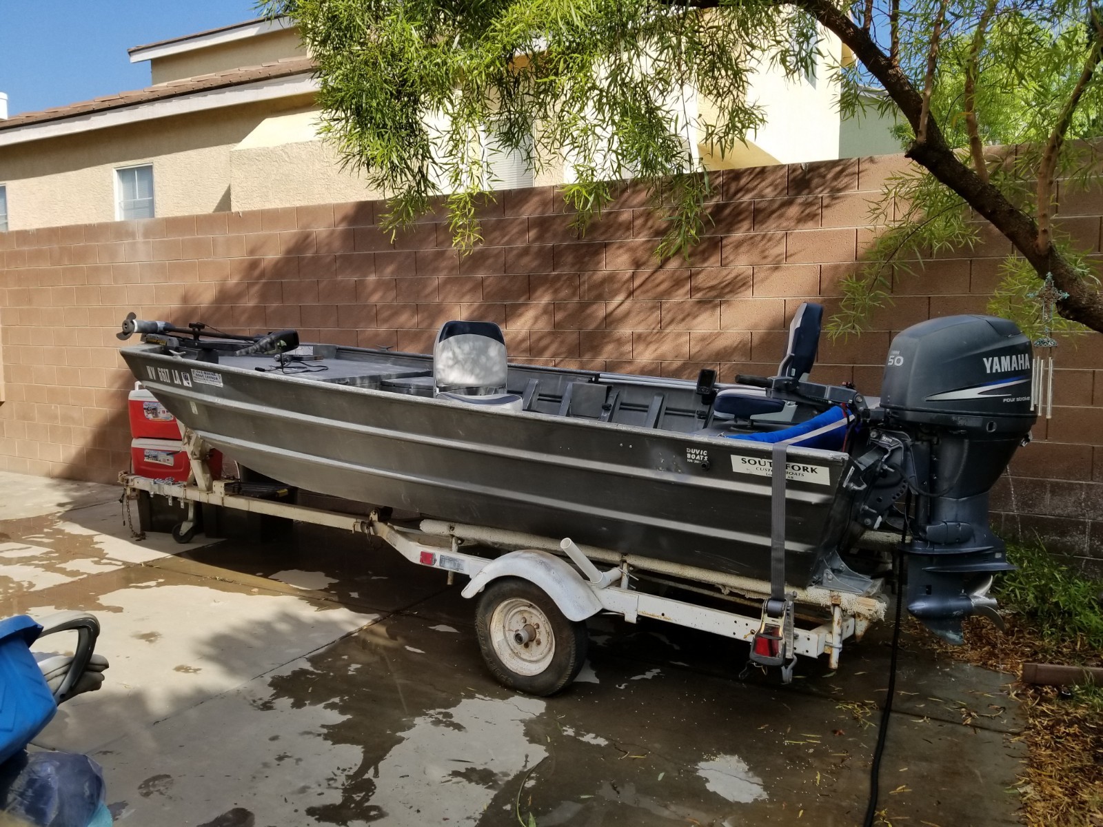 Aluminum Fishing Boat