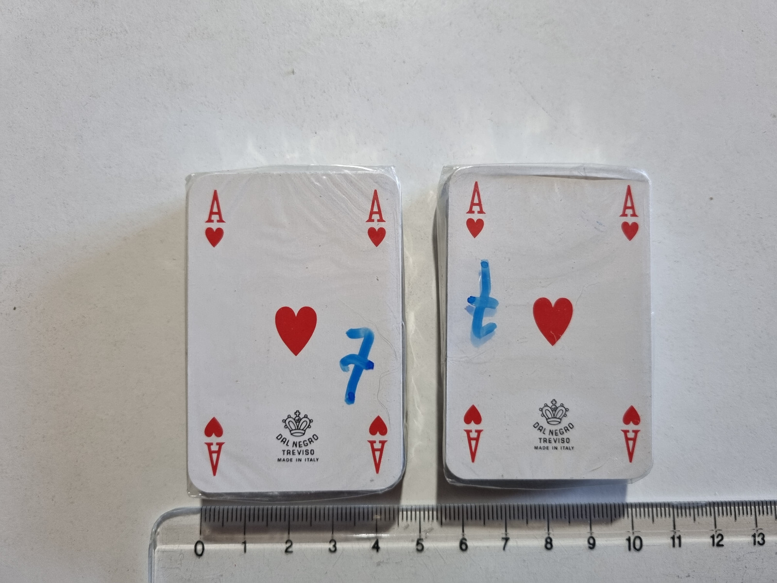 Sealed Playing Cards 2 Decks Dal Negro Poker Original