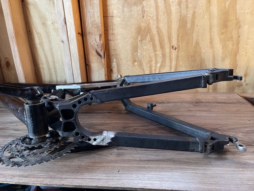 Vintage McMahon MRC B.U.F.F. Long Travel Full Suspension MTB Frame 26