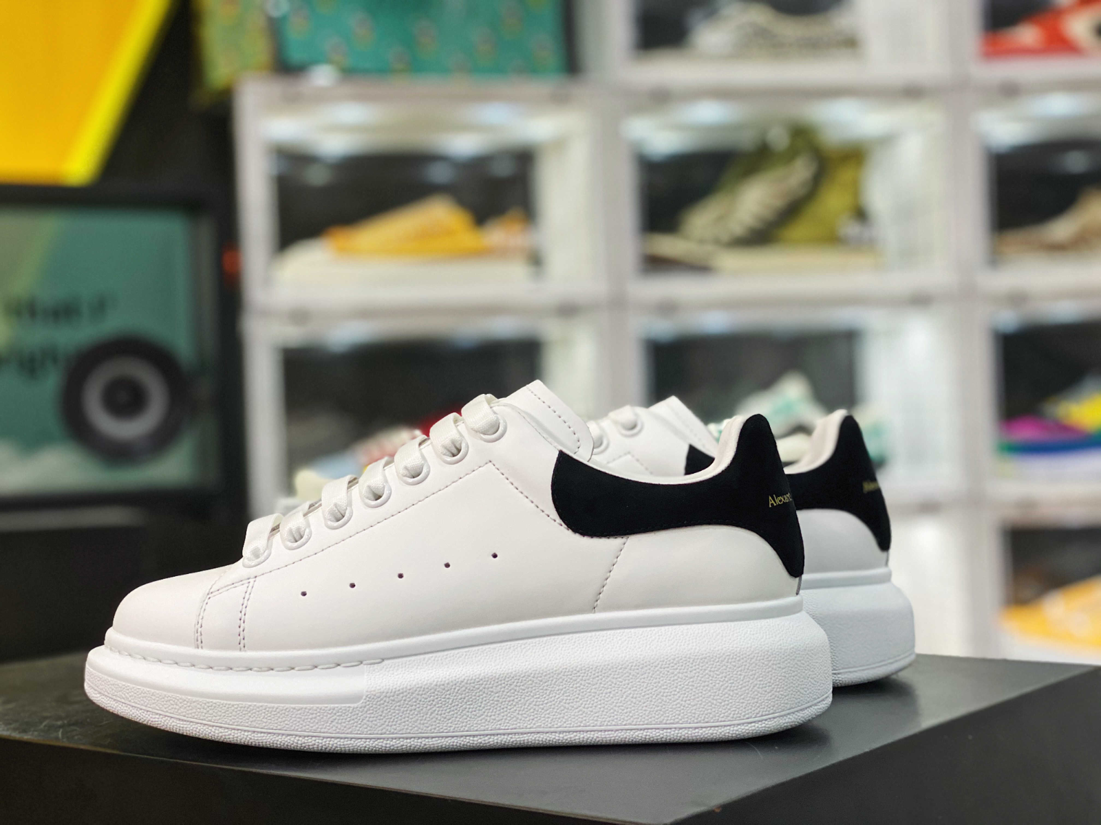 Alexander McQueen sneakers "WHGP7 9001" men's white shoes