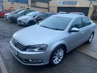 Volkswagen Passat 2.0 TDI Bluemotion Executive DSG  Silver Leather Seats 2014 