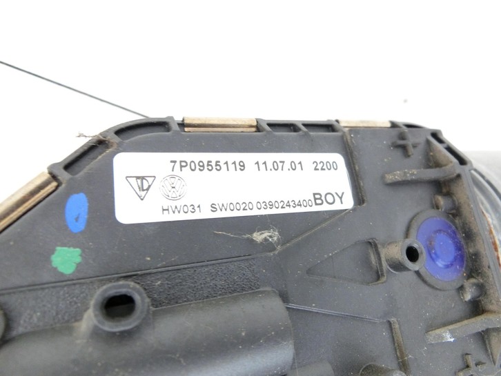 VW Touareg 7P 10-14 Wischermotor mit Wischergestänge Vorne VW Touareg 7P 10-14 11.10.2011 3397021158 7P0955023 gebraucht Vorschau 5