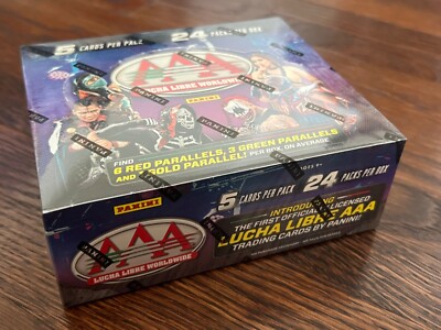 2019 Panini AAA Lucha Libre Worldwide Wrestling Sealed Hobby Box NEW