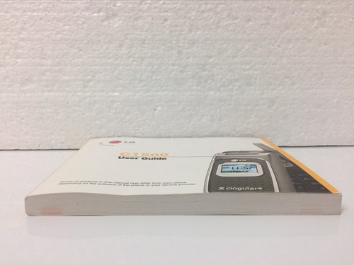 AT&T Cingular LG C1500 Cell Phone User Guide