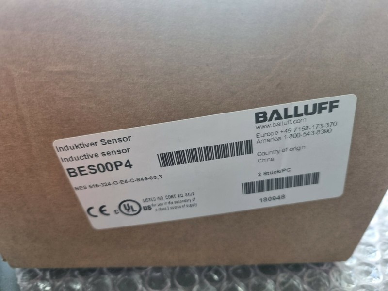 Balluff Bes516-324-G-E4-C-S49-00,3 Bes00p4 Capteur Inductif (In18s1b4)