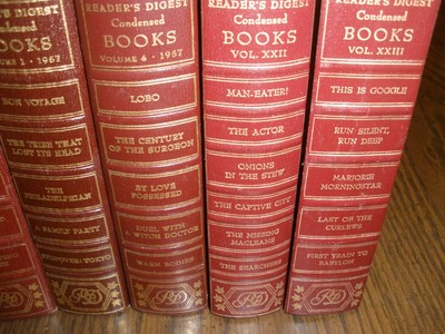 Lot of 7 Reader's Digest HC Condensed Books 1955 (1st edition)-1957