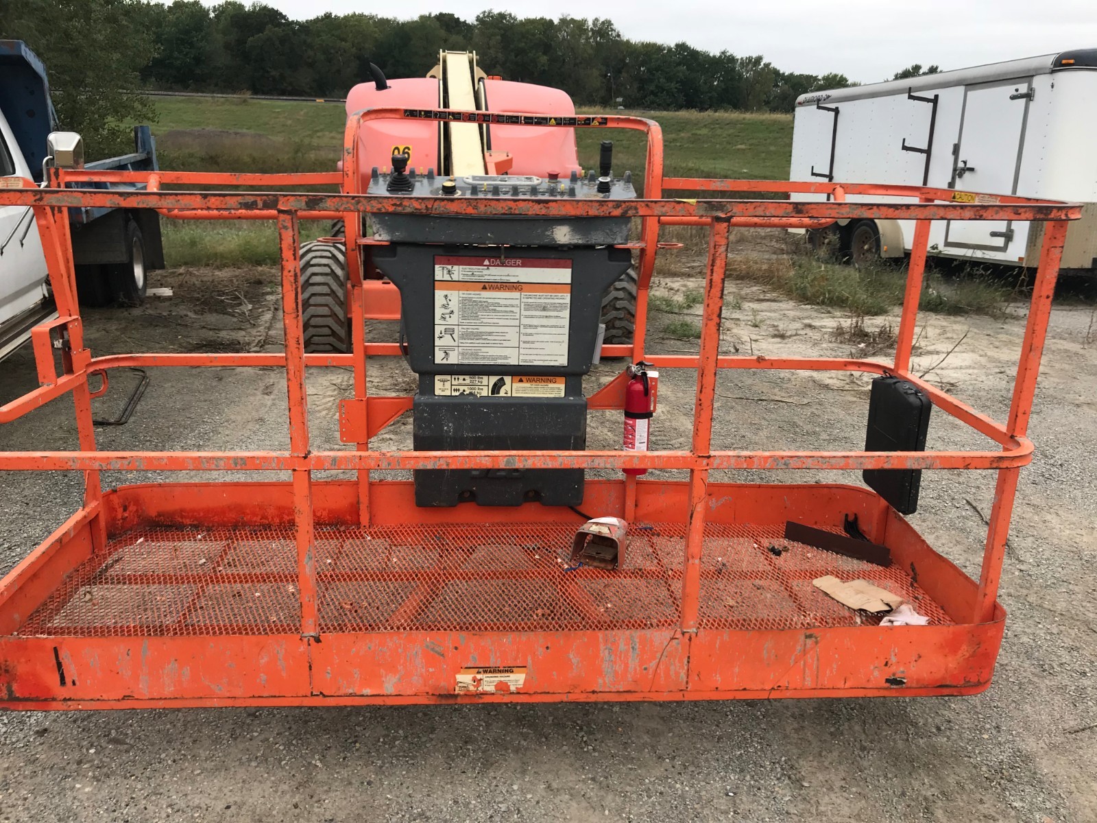 2007 JLG 400S Telescopic Boom Lift 4WD Diesel Good Tires