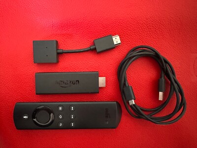 Amazon Fire TV Stick 2nd Gen Media Streamer with 2nd Gen Alexa Voice Remote -...