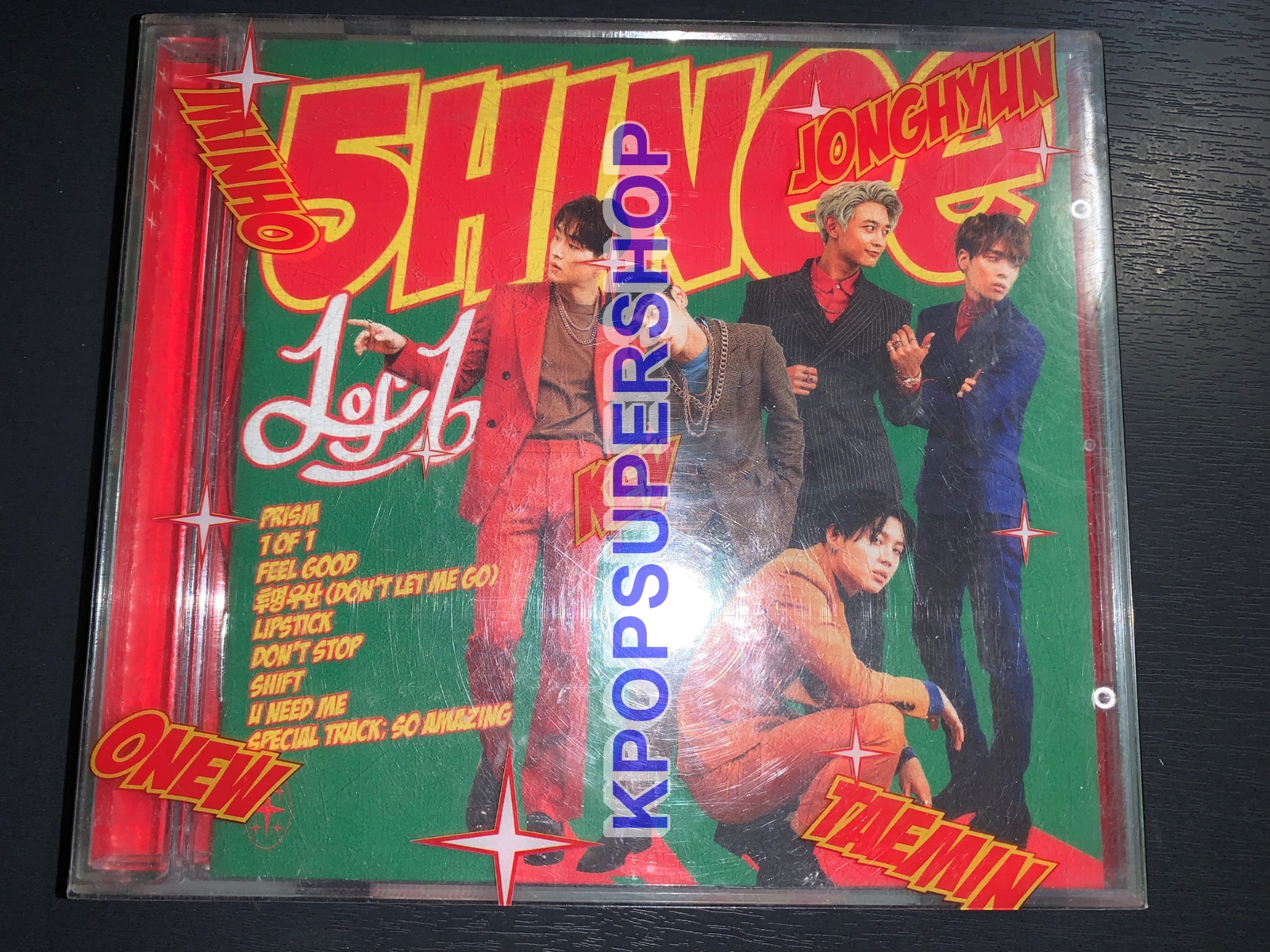 SHINEE 5th Album 1 of 1 CD Good Rare OOP Booklet ONEW Ttakji Red