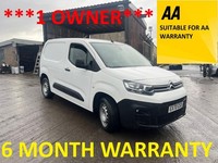 2020 Citroen Berlingo 1.5 BlueHDi 1000Kg Enterprise 100ps PANEL VAN Diesel Manua