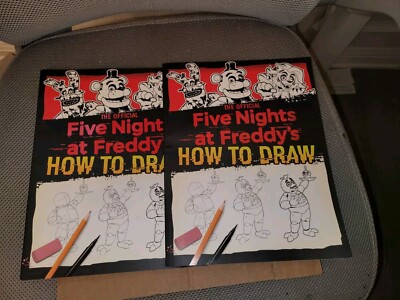 2 How to Draw Five Nights at Freddy's: An AFK  Scholastic Books