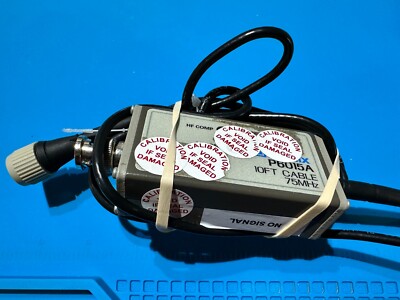 NO SIGNAL- COMP BOX - Tektronix P6015A High Voltage Probe -PARTS/REPAIR ONLY