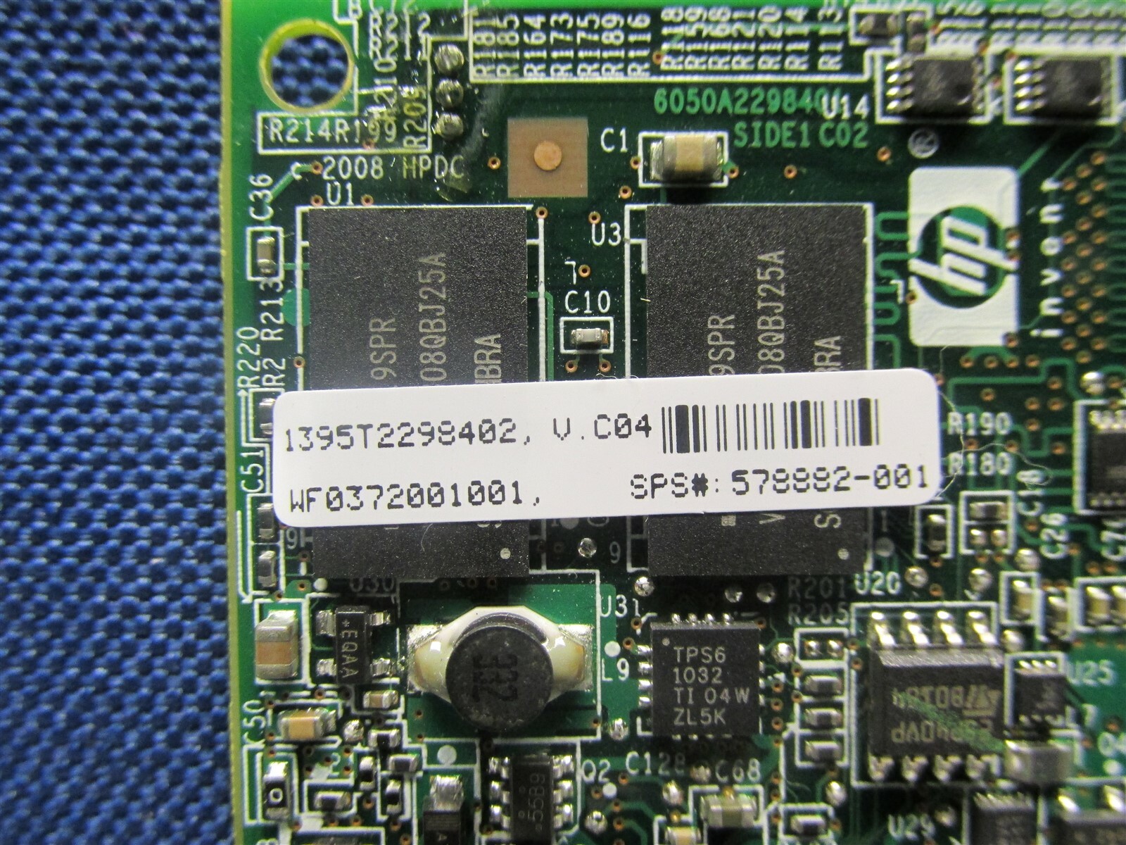 Lot of 3 HP Smart Array 512MB FBWC Memory P410 P411 P212 Battery 571436-002