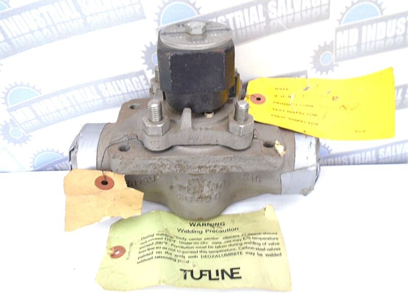 Tufline - 89683Q - 2 Way Plug Valve - 1-1/2" - CF8M - AD - 166 - 150 Rated (NEW)