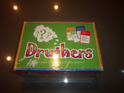 DRUTHERS FAMILY FRIENDLY CARD GAME - NIB