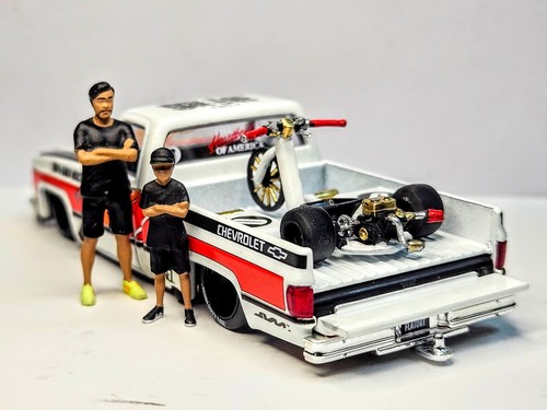 童磨セット Mini GT x Kaido House 1:64 Chevrolet Silverado Dually KAIDO