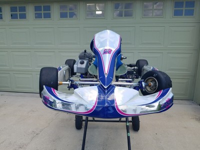 Kosmic/OTK Rookie 950mm Cadet Kart Chassis wi/Vortex Mini Rok-Race ready! Fast!