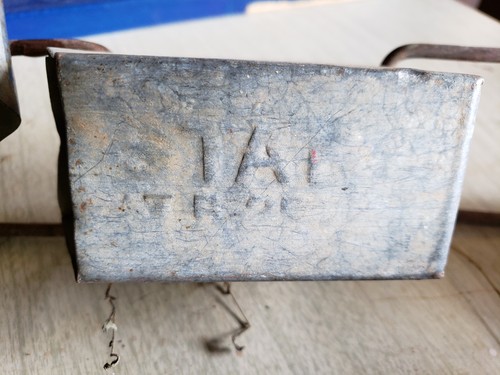 VINTAGE String Of 21  Metal Cistern Water Pump Cups Flower Pots FARMHOUSE DECOR