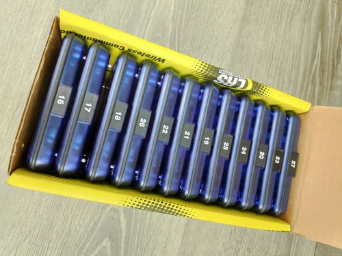 LRS Long Range Systems Coaster Call Restaurant Pager R8500 COOL BLUE