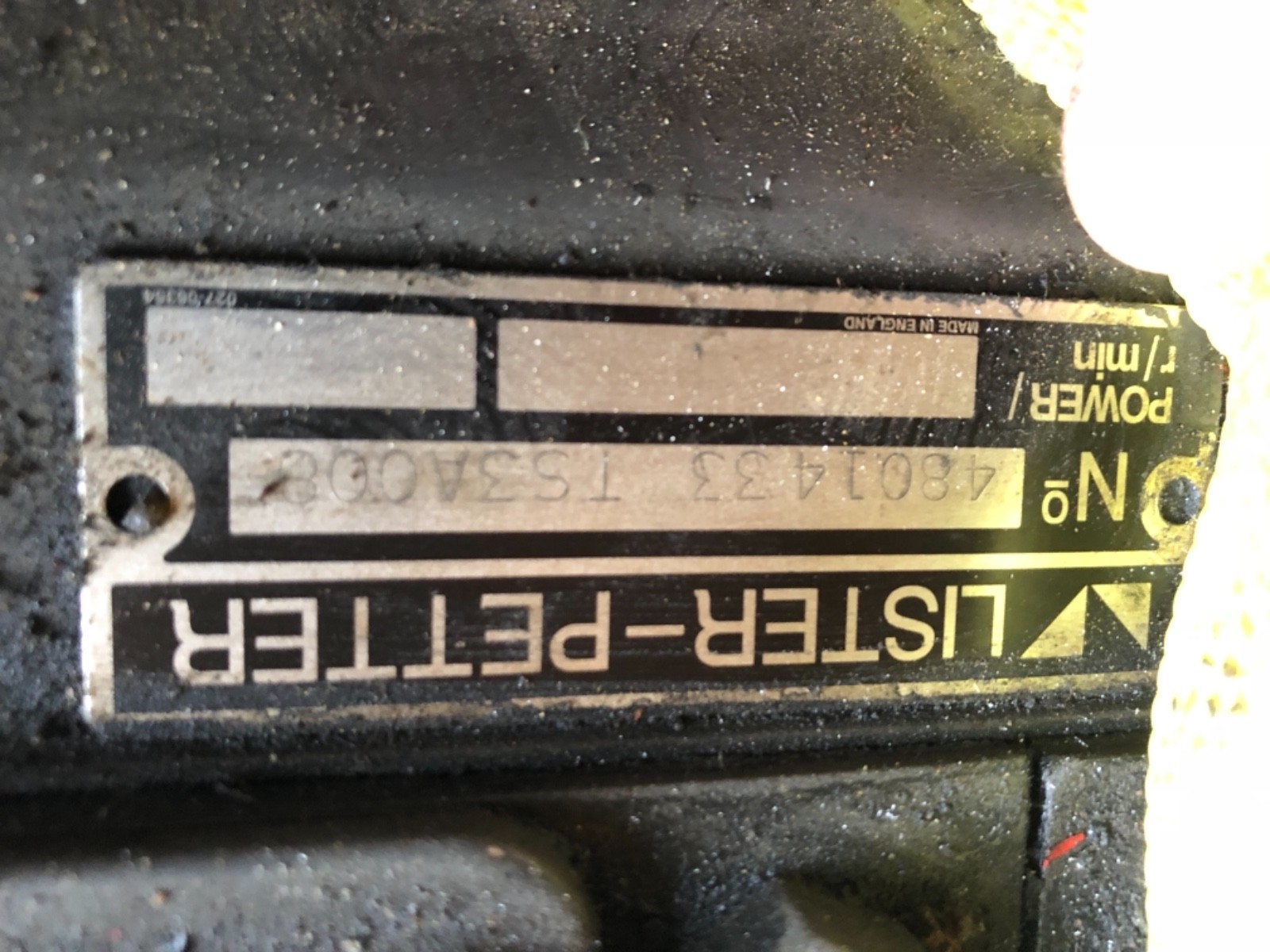 Lister Petter Diesel Generator 15kw