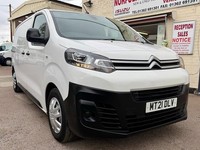 2021 Citroen Dispatch 1000 1.5 BlueHDi 100 Van Enterprise PANEL VAN Diesel Manua