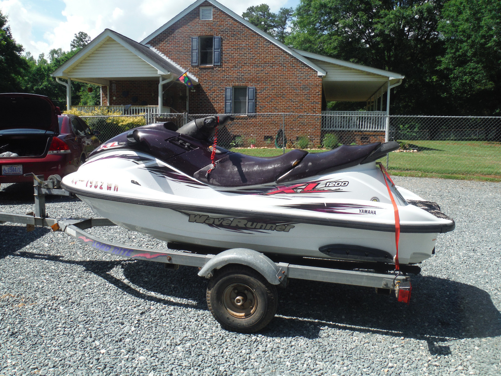 1999 YAMAHA XLT1200 WAVERUNNER JETSKI Tow A Tube Ski 65 Hours!! 67Mph