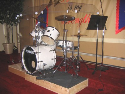 Drum Shield DS7D with Deflectors
