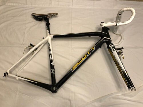 Scott Addict CX RC Carbon Cyclocross Frame fork, brakes, Bar