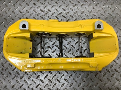 12-14 Ferrari California Right RH Passenger Front Brake Caliper OEM296600 Yellow
