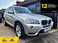 2011 BMW X3 2.0 20d SE Steptronic xDrive Euro 5 (s/s) 5dr ESTATE Diesel Automati