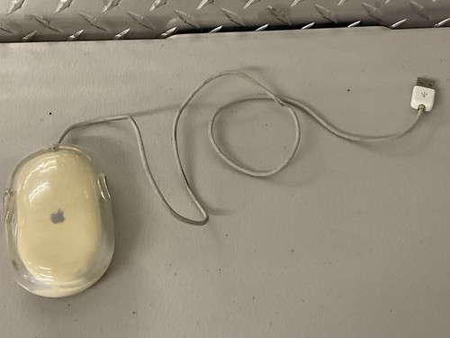 Apple Pro USB Mouse M5769 – Vintage Optical Mac Accessory