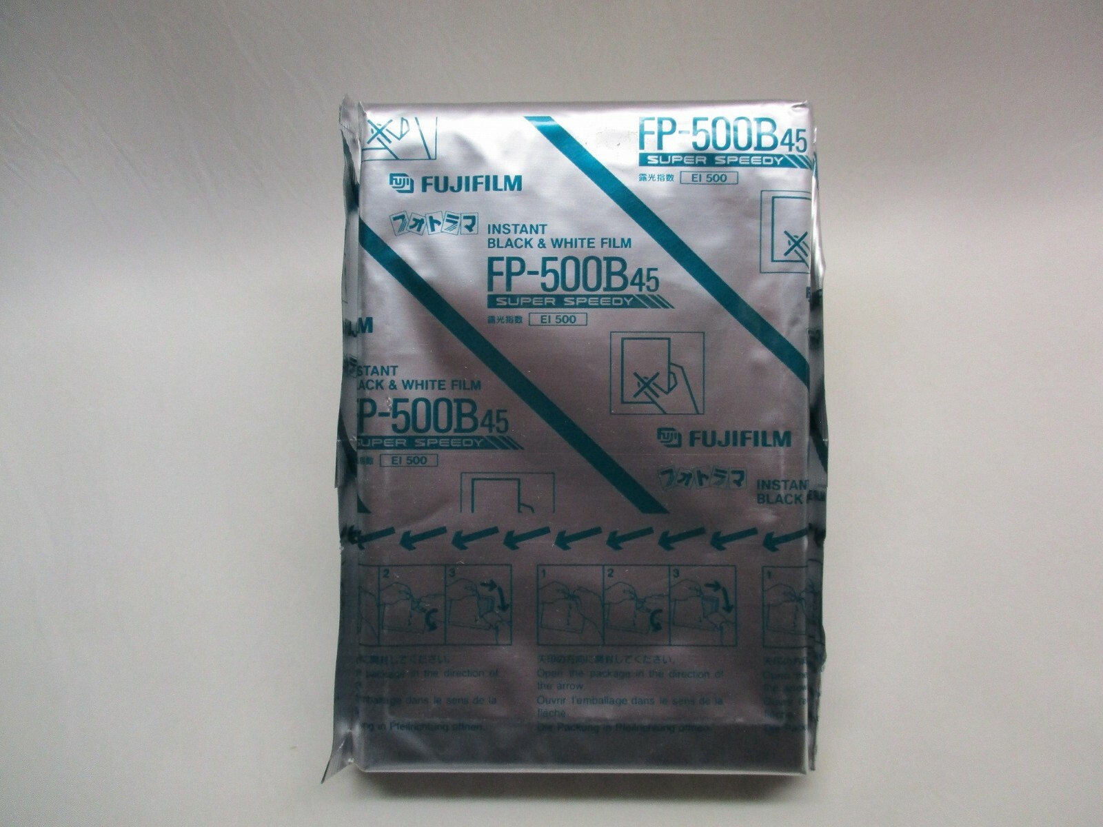 Brand NEW】 Fujifilm Fuji FP-500B 45 Instant Black&White