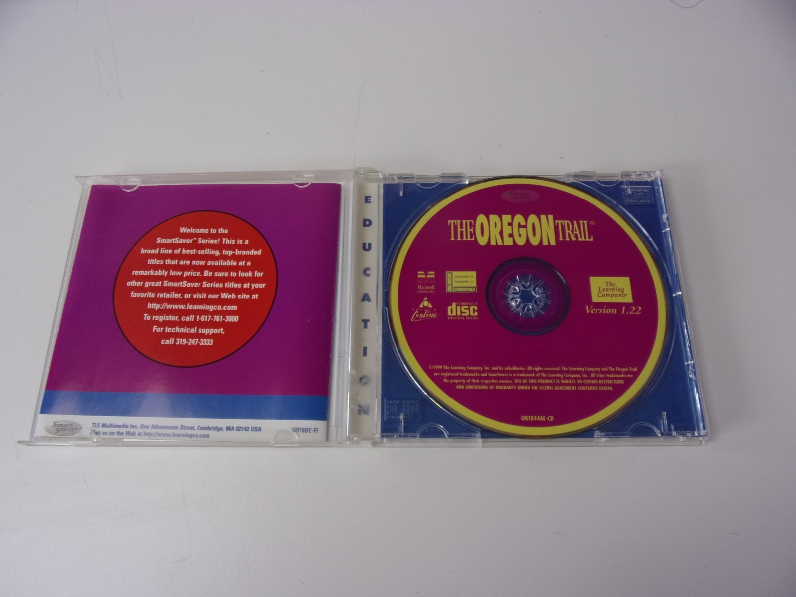 The Learning Company Oregon Trail for Windows and Mac. Pre Owned